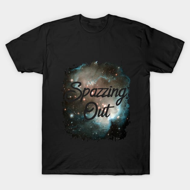 Spazzing Out Funny 80's Design T-Shirt by solsateez
